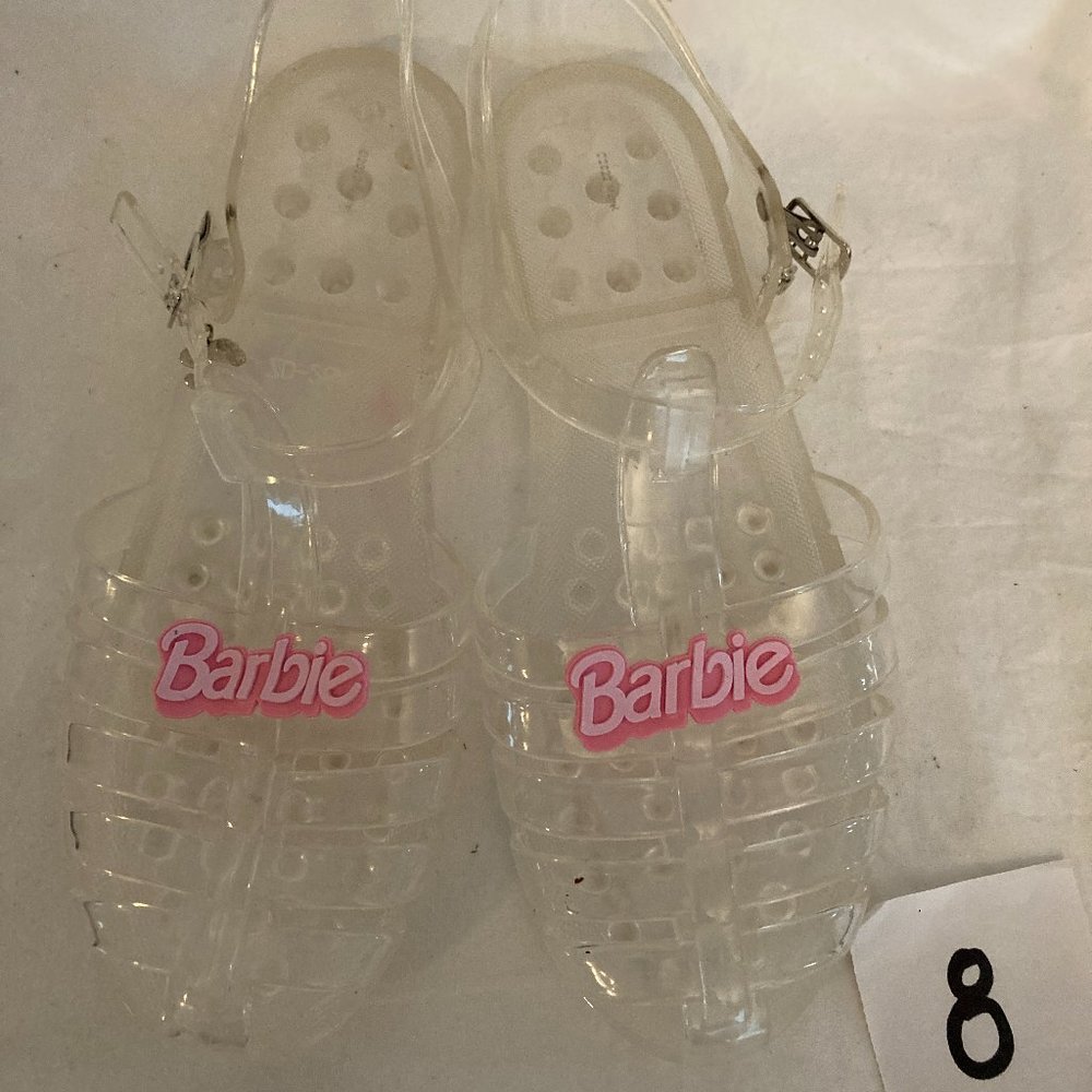 Barbie Clear Sandals 8/39